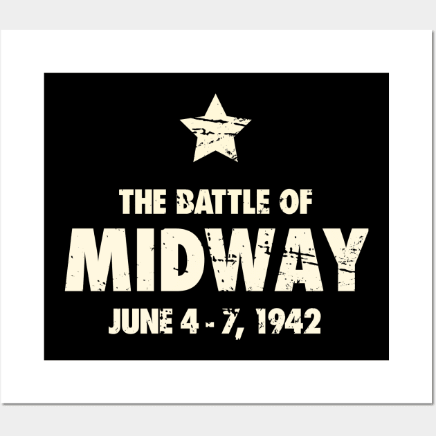 Battle Of Midway - World War 2 / WWII Wall Art by Wizardmode